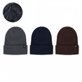 Insulated Winter Hat 3-Pack - Ribbed Beanie with Faux Fur Lining - PremiumBrandGoods