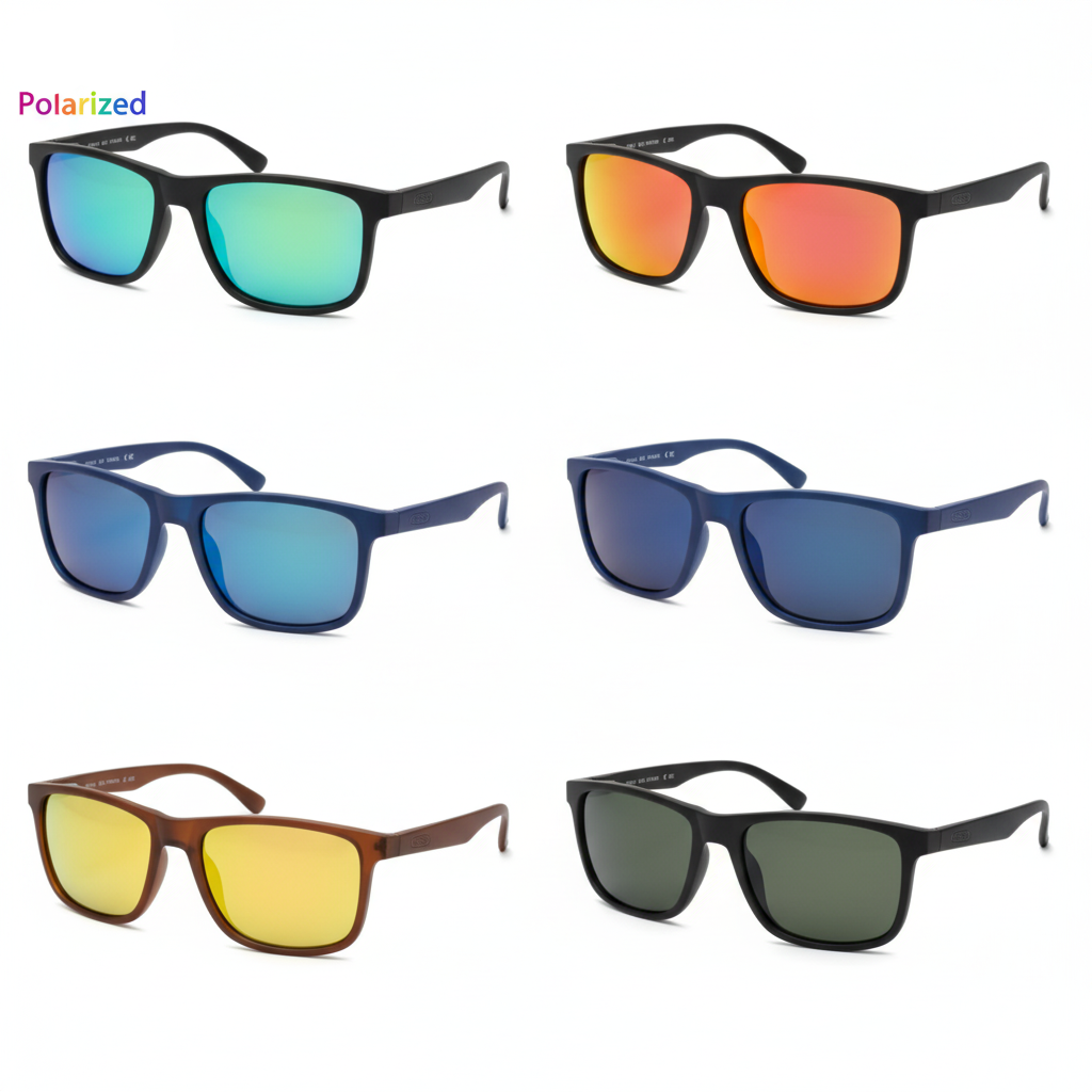 Men's Polarized Sunglasses Assorted 2-Pack - Premium UV400 Protection