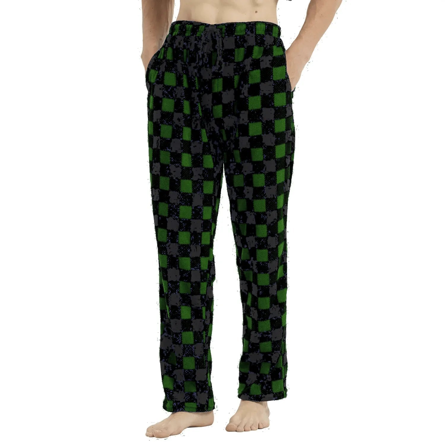 Men's Comfort Stretchy Plaid Pajama Pants - PremiumBrandGoods