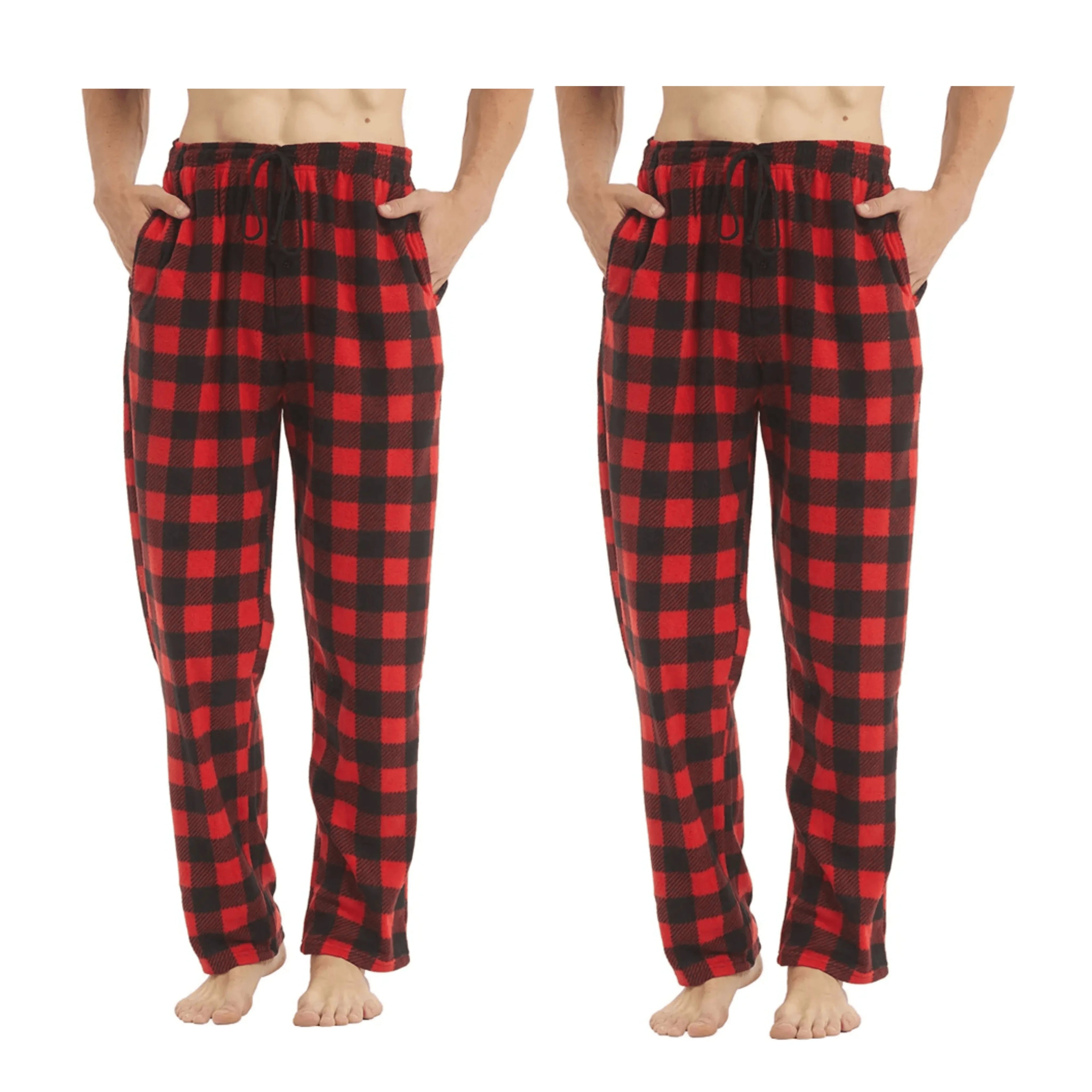 Men's Comfort Stretchy Plaid Pajama Pants - PremiumBrandGoods