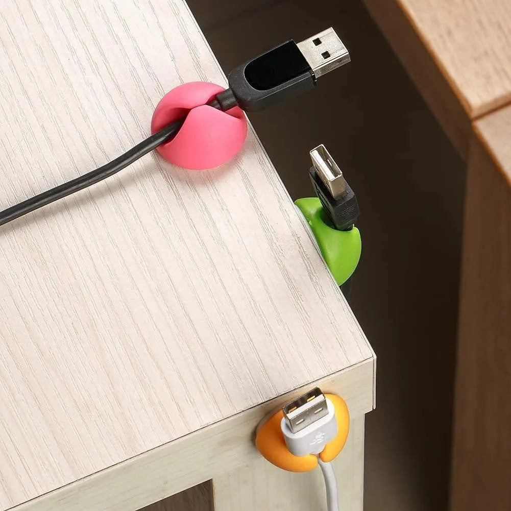 Multi-Purpose Stick on  Clips Good for Organizing - PremiumBrandGoods