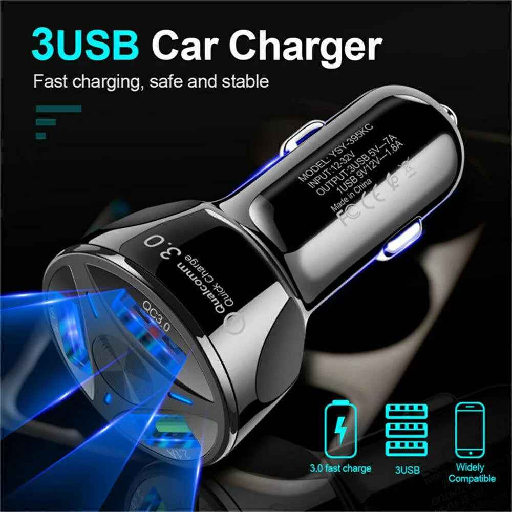 PBG LED CAR CHARGERS (Multiple Ports)