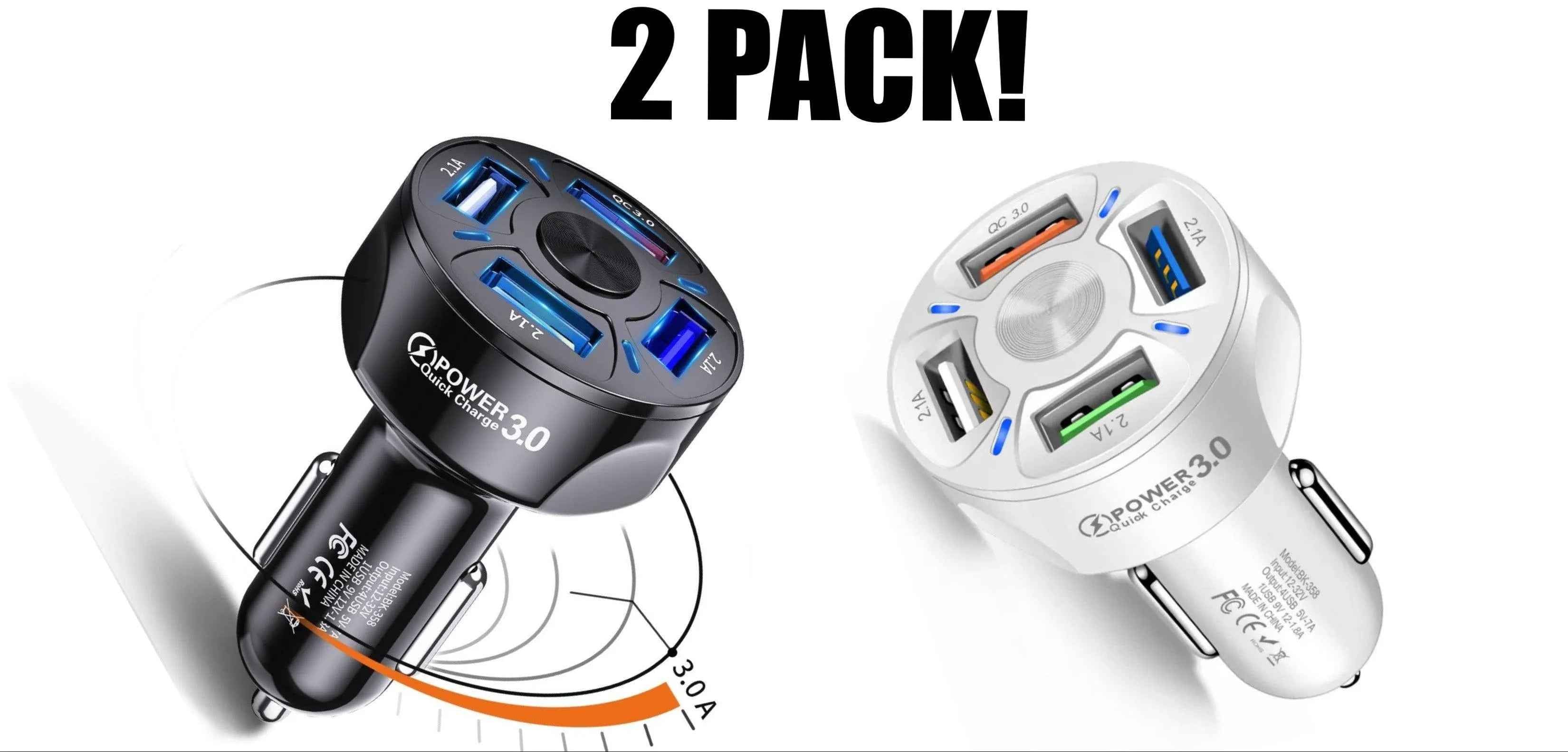 PBG LED CAR CHARGERS (Multiple Ports)