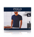 Polo Ralph Lauren Men's Cotton Crewneck Undershirt - 3-Pack Slim Fit Short-Sleeve T-Shirts Size XL