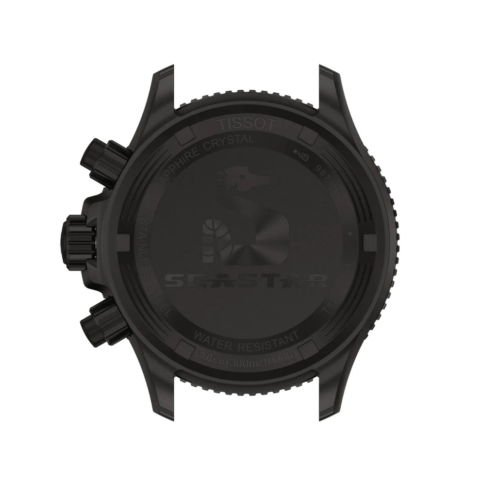Tissot Seastar 1000 Chronograph 38 MM Quartz Black Dial Watch T120.217.33.061.00