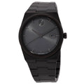 Movado BOLD Quest Quartz Black Dial Men's Watch 3601224 New In Box