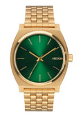 Nixon The Time Teller "Minimal" Sunray Green Dial Gold Surf Men's Analog Watch