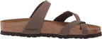 Birkenstock 71061 Unisex Comfortable Mayari Mocha Regular Sandals, Size 9