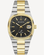 ** Bulova Super Seville Black Dial Two-tone Bracelet Men's Watch 98B458 - product image