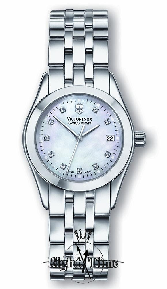Victorinox Swiss Army 24849 Diamond Mother of Pearl Stainless Steel Ladies Watch
