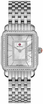 Michele Deco II Mid-Size Diamond Dial Ladies Watch MWW06I000001 New 100% Auth - product image