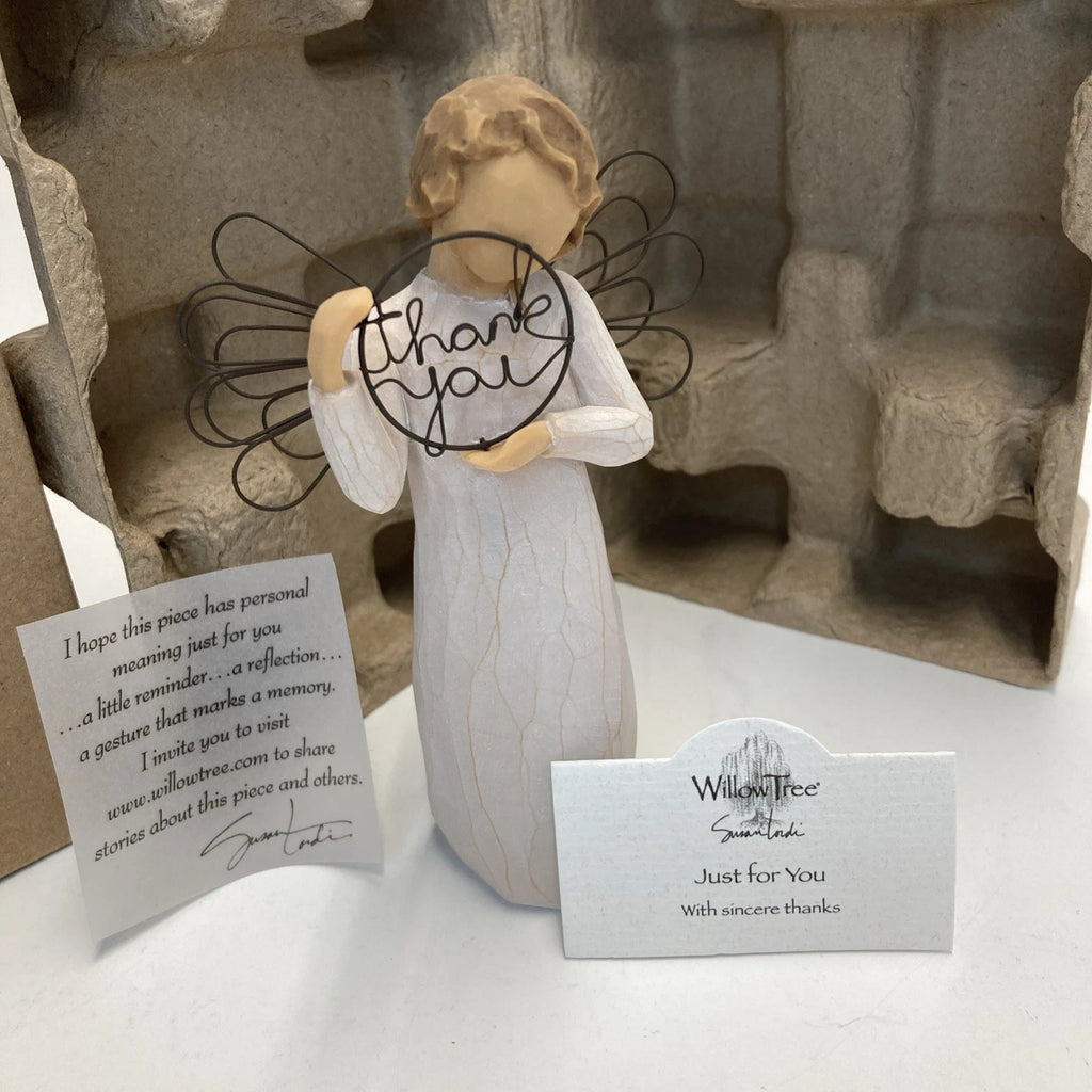 Willow Tree 'Just for You' Demdaco Angel 5 1/2" Thank You Susan Lordi 2005