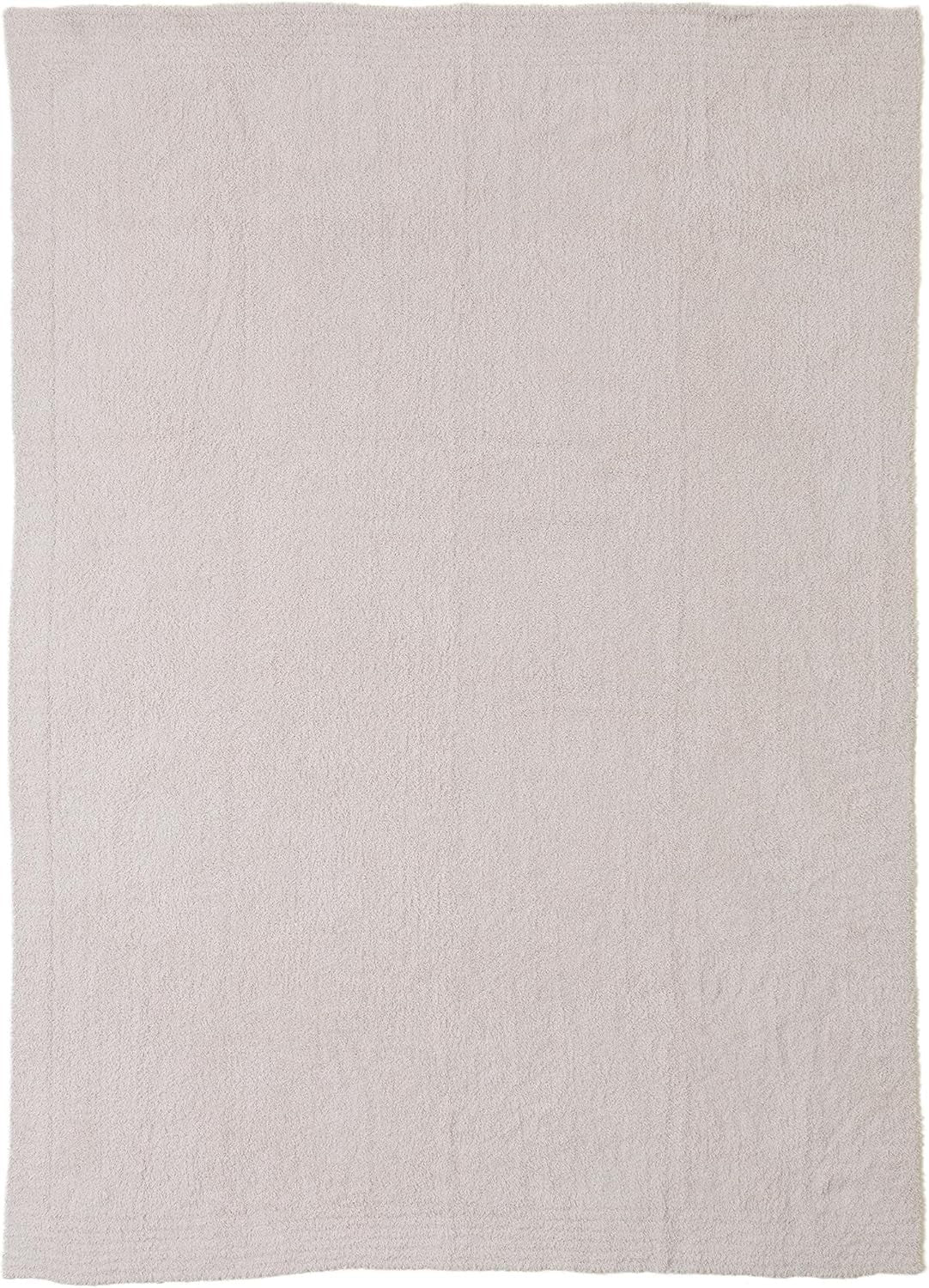 Barefoot Dreams CozyChic Throw, Stone 54" x 72" 54" x 72" B503