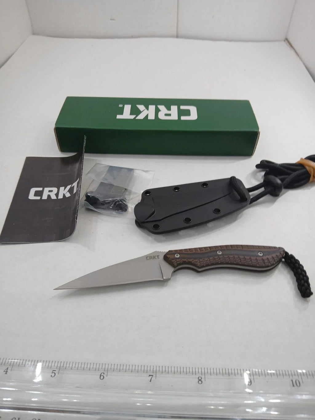 CRKT S.P.E.W. Knife Small Pocket Everyday Wharncliffe (3" Bead Blast) 2388 New