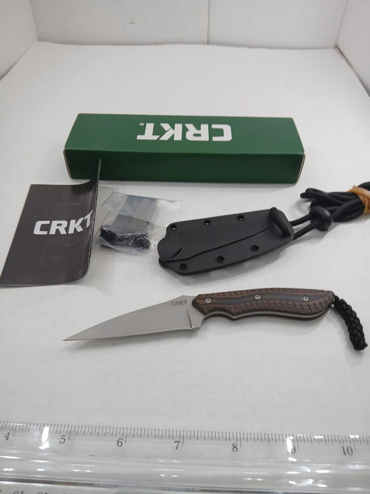 CRKT S.P.E.W. Knife Small Pocket Everyday Wharncliffe (3" Bead Blast) 2388 New
