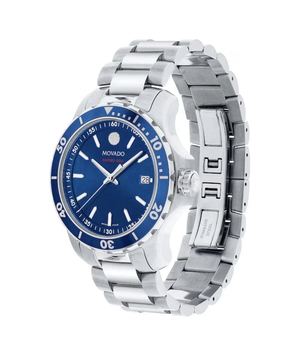 MOVADO Series 800 2600137 Blue Dial Men's Watch 40mm New In Box