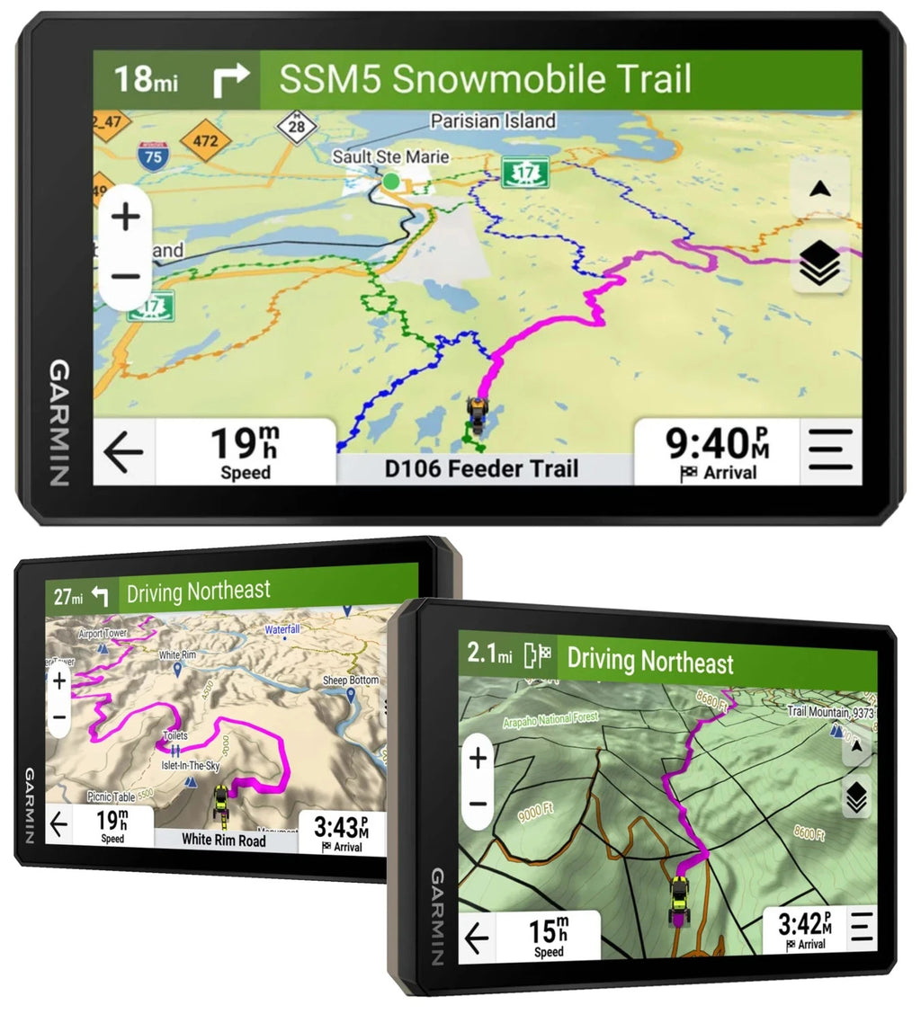 Garmin Tread 2 6in Powersport Navigator Preloaded Mapping 010-02972-00 Open Box