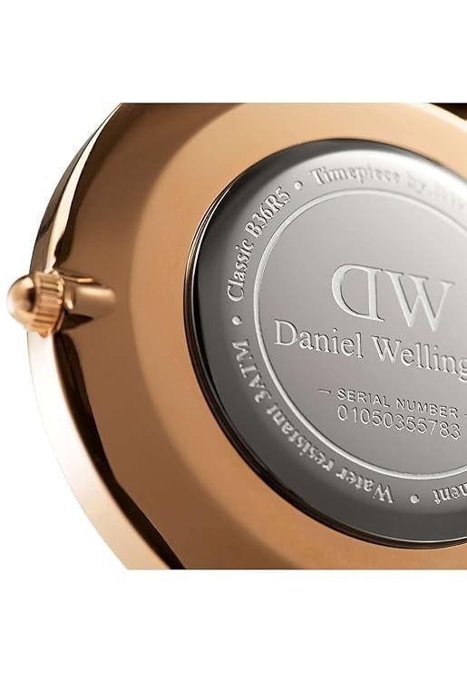 Daniel Wellington Classic Analog Black Dial Women's Watch DW00100137