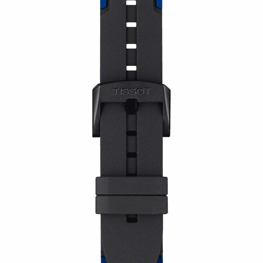 New TISSOT T-RACE CYCLING CHRONOGRAPH Black/Blue Men's Watch T111.417.37.441.06