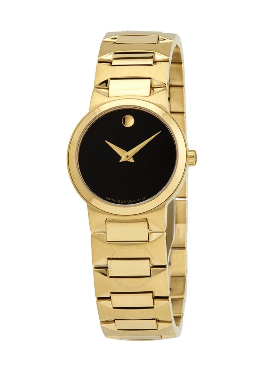 Brand New Movado Women's Temo Yellow Gold  Stainless Steel Watch 0607297