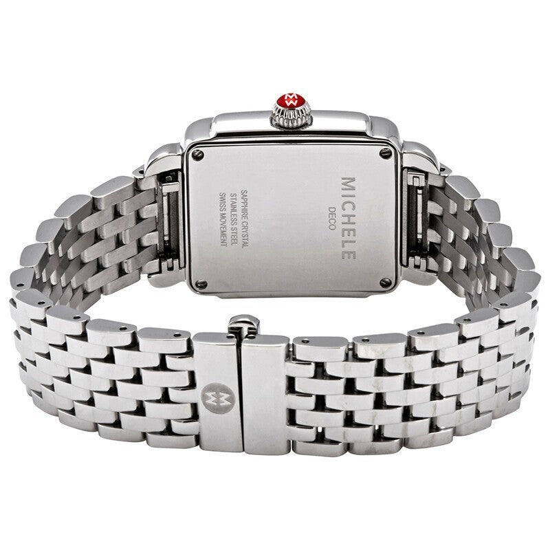 Michele Women's Deco Madison White Silver Dial Watch - MWW06G000012 - product image