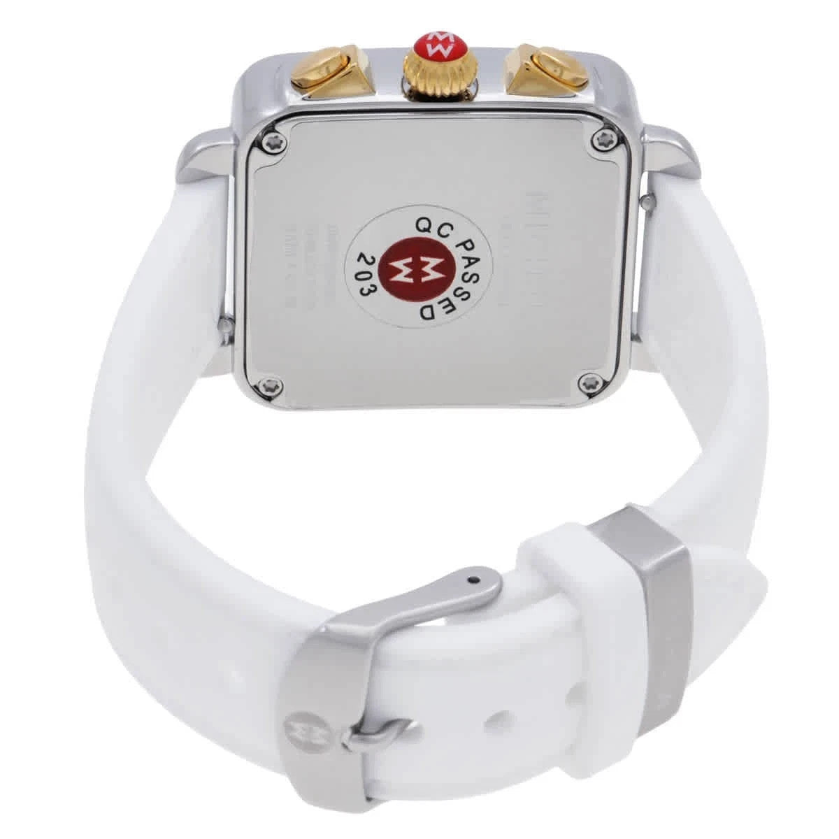 Michele Deco Sport Silver-tone Dial Ladies Watch MWW06K000069 New In Box
