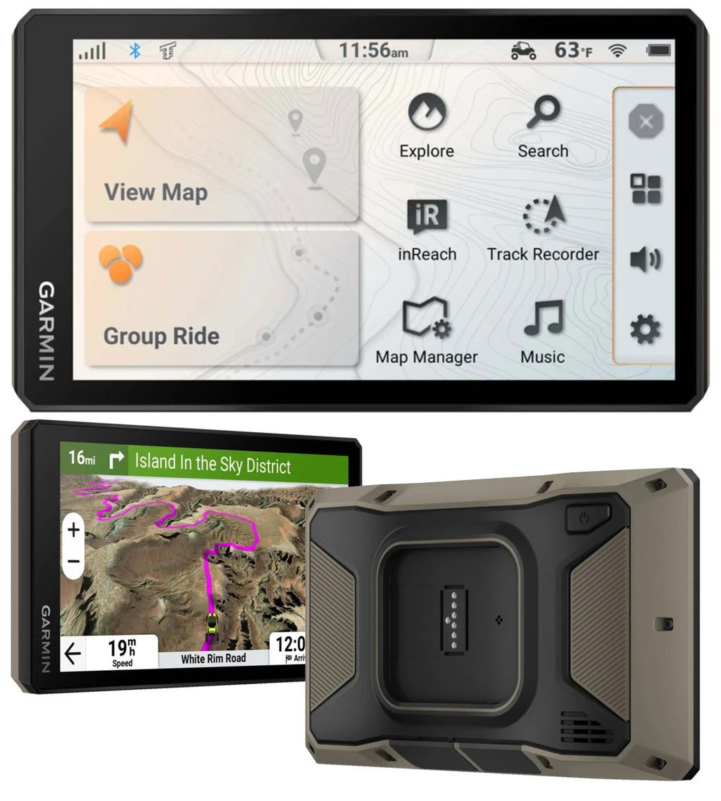 Garmin Tread 2 6in Powersport Navigator Preloaded Mapping 010-02972-00 Open Box