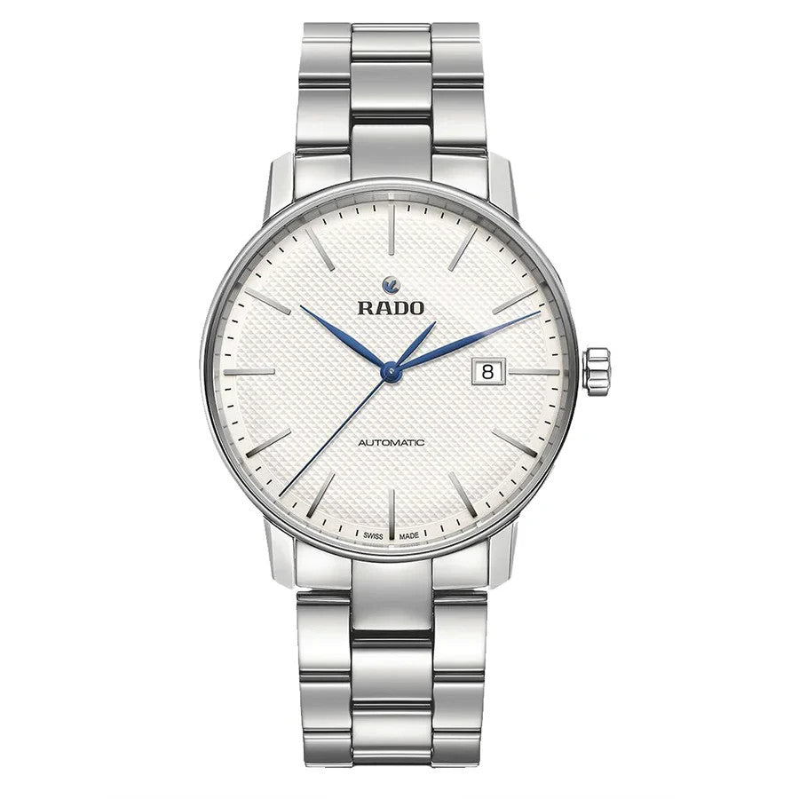 Rado Coupole 763.3876.4 Men's Stainless Steel Automatic Dial Wrist Watch No Tag