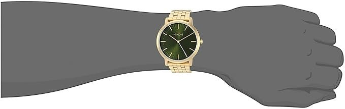 Nixon A10572596-00 Men's Porter Quartz Stainless Steel Casual Watch Gold Toned