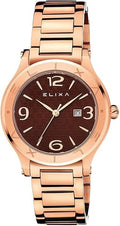 ELIXA Women's Watch E110-L442, Brown, Strap, Brown, 32 mm, Bracelet New