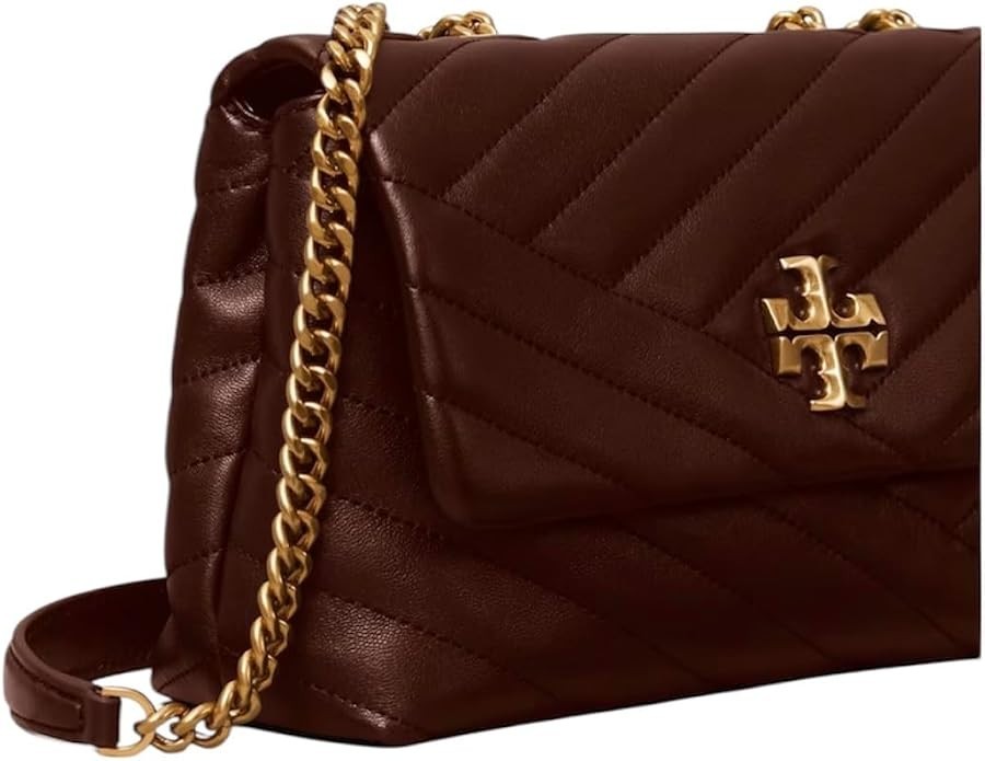 Tory Burch Women's Small Kira Chevron Convertible Shoulder Bag, Tempranillo