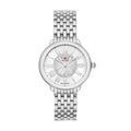 Brand New Michele Serein Mid Stainless Steel Diamond Dial Watch (MWW21B000147)