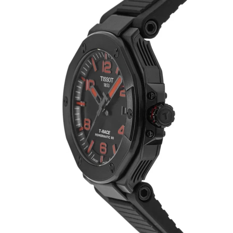 New Tissot T-Race Powermatic 80 Automatic Black Men's Watch T141.807.37.057.00
