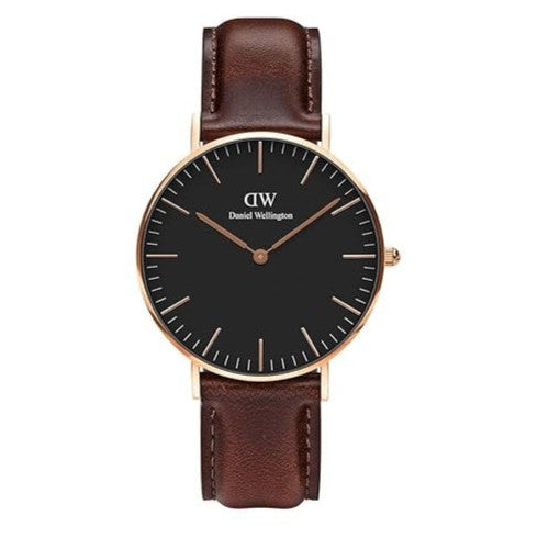 Daniel Wellington Classic Analog Black Dial Women's Watch DW00100137