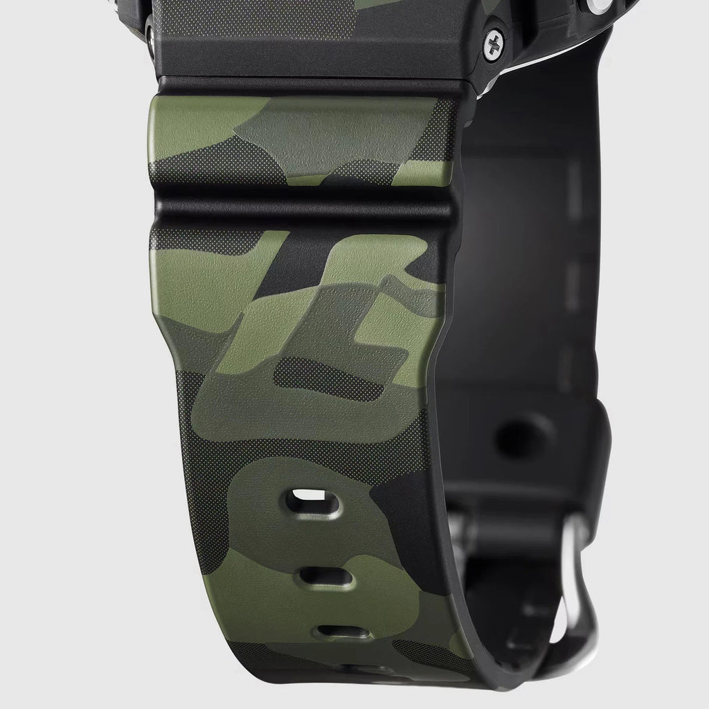 Casio G-Shock GA700CMG-3A Bold Camo and Gold Series Ana-Digi Resin New