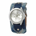 Guess W1141L1 Women's Wristwatch  Heartbreaker Casual Silver Brand New