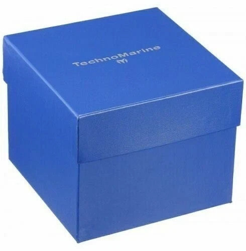 TechnoMarine TM-119016 Cruise Star Gold 45mm Roman Numeral-Dial New In Box