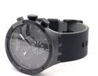 New Swiss Swatch Big Bold Chrono CHECKPOINT BLACK Men Watch 47mm SB02B400 $160 - product image