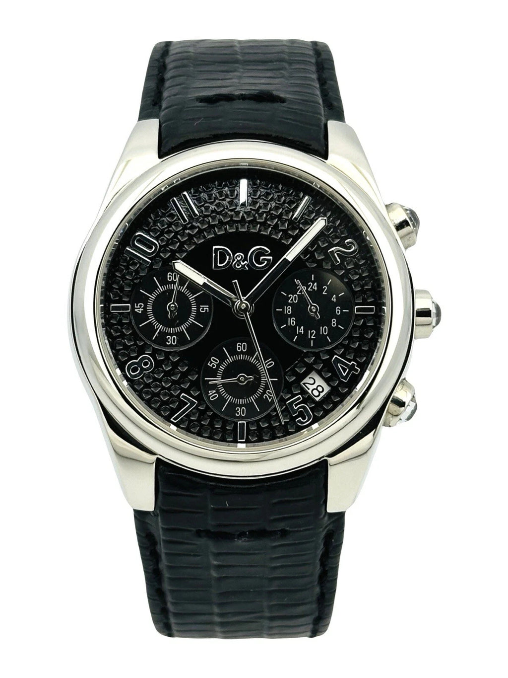 D&G Women's DW0259 Sandpiper Mirror Dial Chronograph Watch New In Box