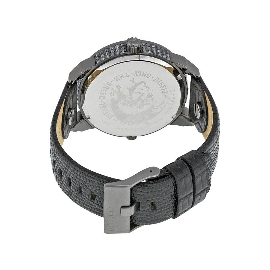 Diesel  DZ7328 Mini Daddy Black Ion-Plated Steel Fashion Analogue Watch New
