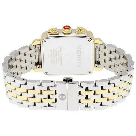 New Michele Deco MOP Diamond Dial Ladies Watch MWW06A000779 100% Authentic New