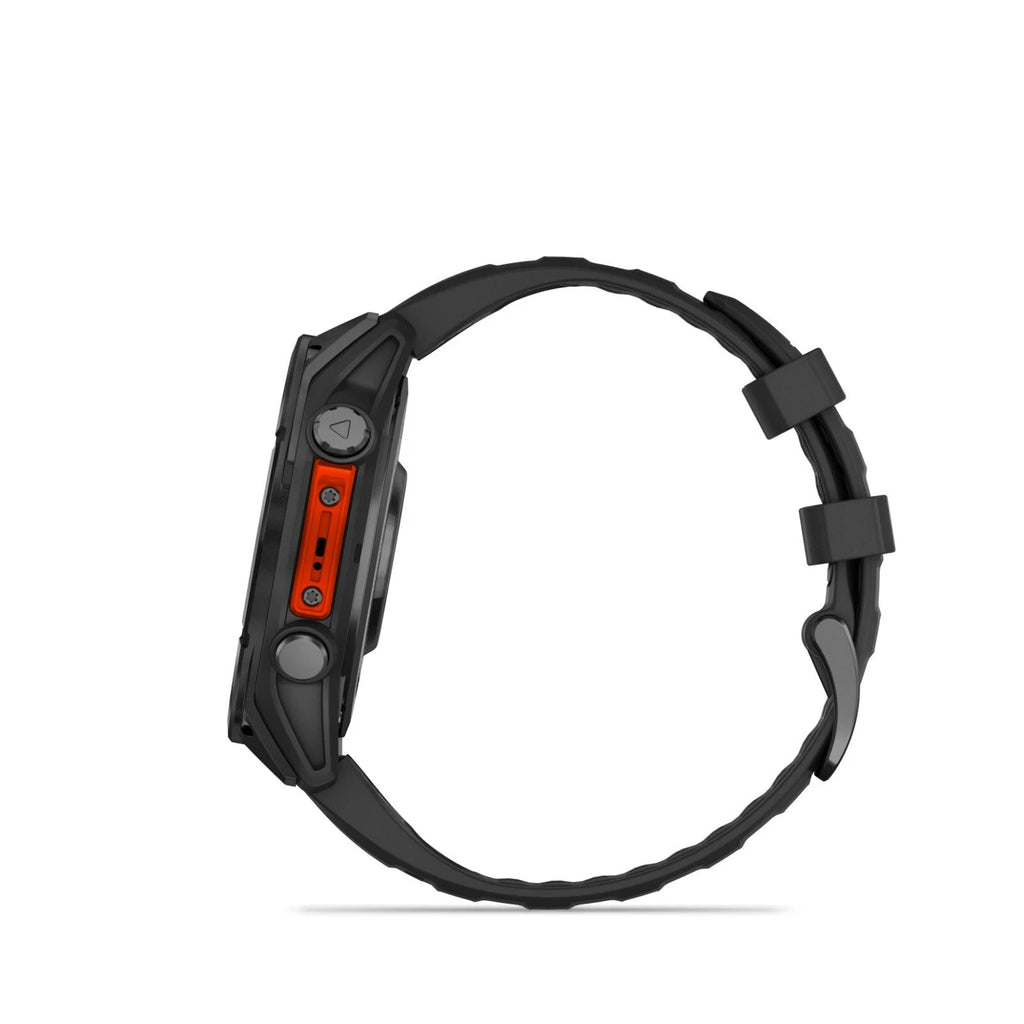 Garmin Fenix 8 47mm AMOLED Slate Gray w/Black Silicone Band New Open Box