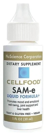 Cellfood Sam-e - 1 floz - Mood Health - Joint Support - Liver Health Exp 08/2026
