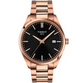 Tissot  PR 100 40mm Black Dial  Stainless Steel Men's Watch T1504103305100 New