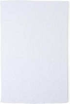 Barefoot Dreams Unisex CozyChic Ribbed Throw Blanket  White 54"x72"