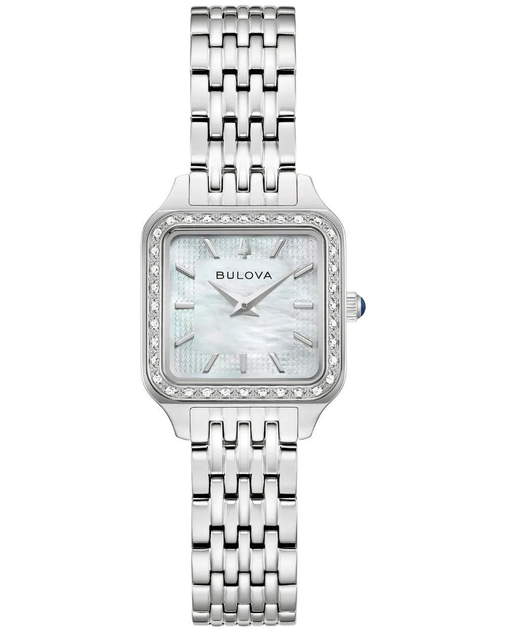 *BRAND NEW* Bulova Sutton Diamond Mother of Pearl Dial 23MM Women's Watch 96R256