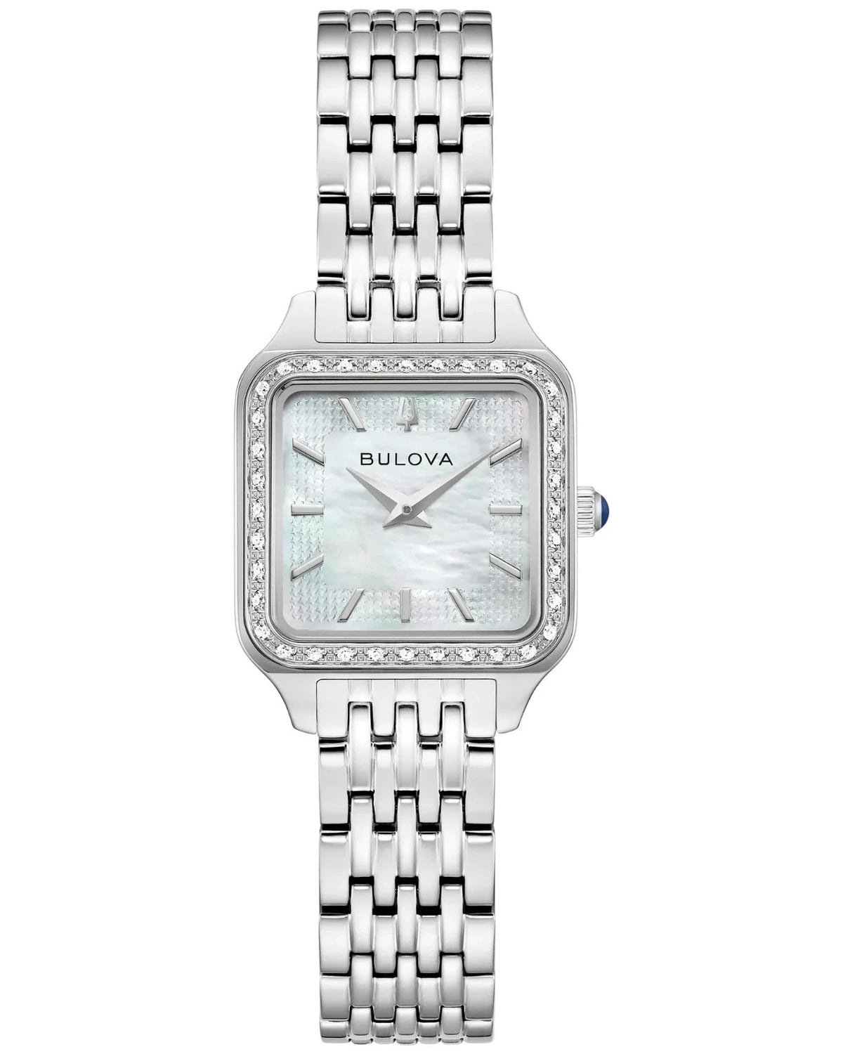 *BRAND NEW* Bulova Sutton Diamond Mother of Pearl Dial 23MM Women's Watch 96R256