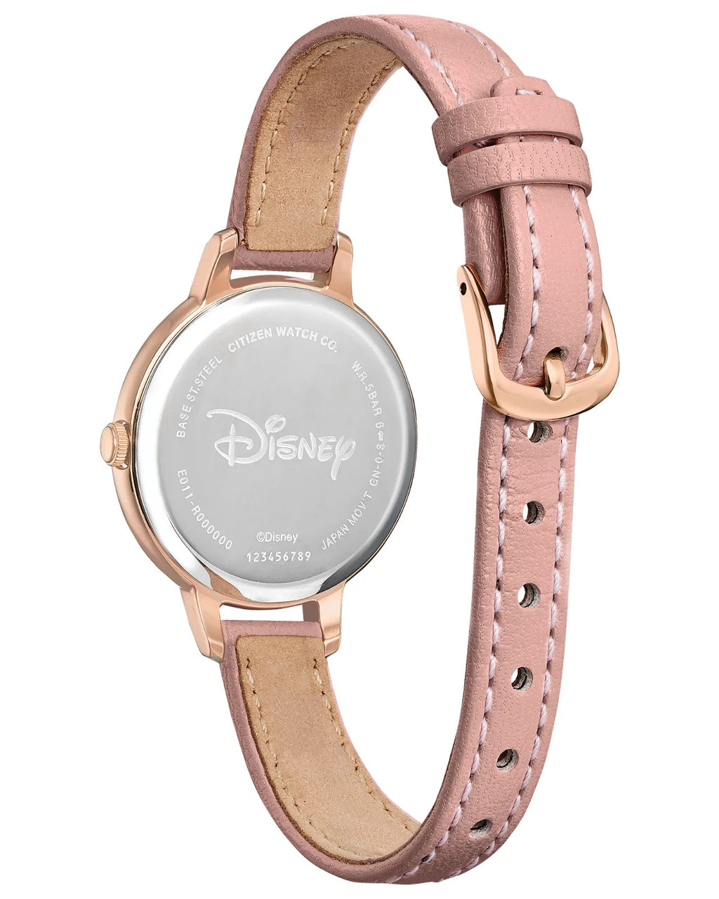 Citizen Disney Eco-Drive Minnie Mouse Womens Watch Pink Date Japan EW2448-01W