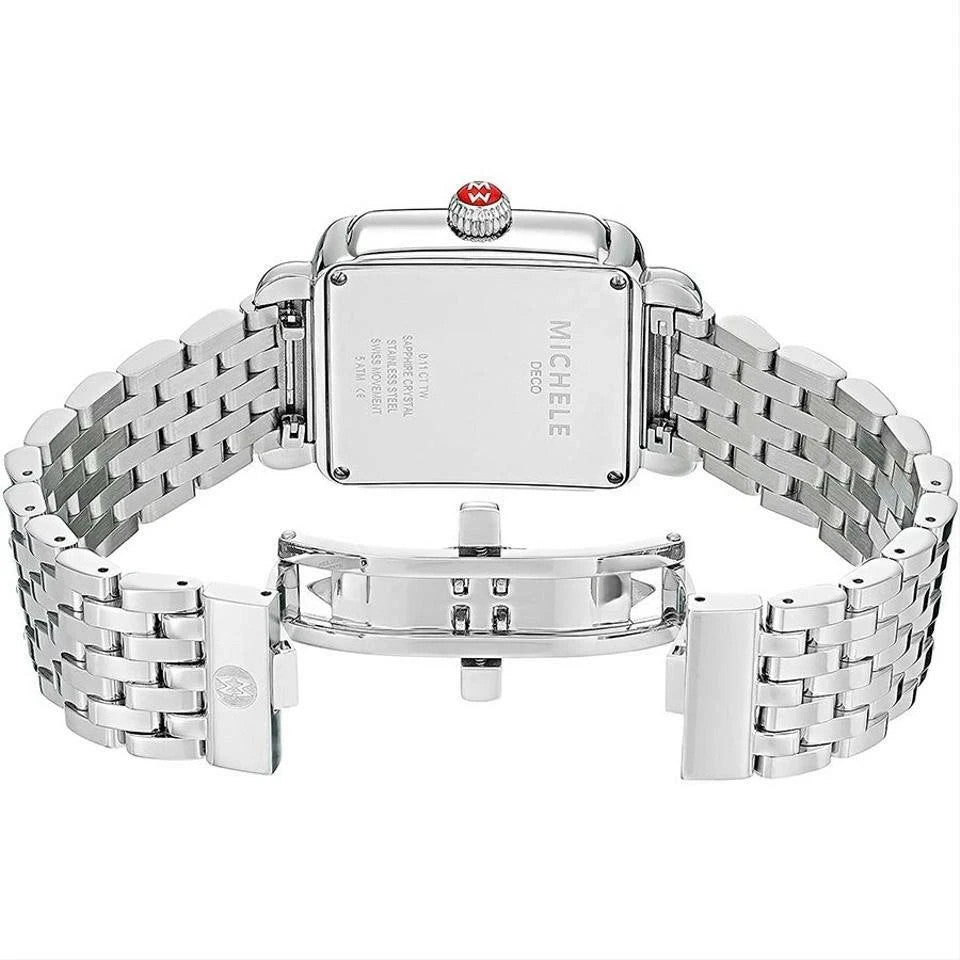 Michele Deco Madison Diamond Dial With Roman Numerals Lady's Watch MWW06T000141