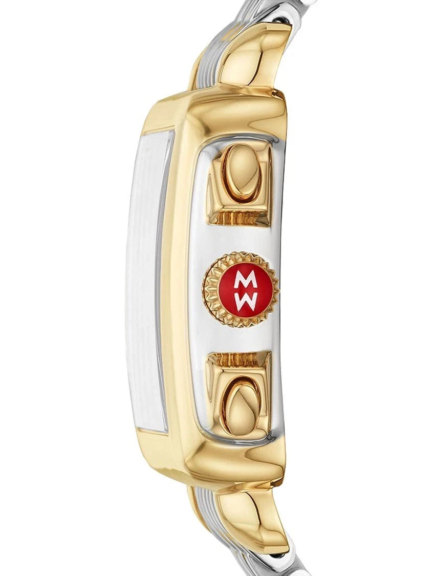 New Michele Deco MOP Diamond Dial Ladies Watch MWW06A000779 100% Authentic New